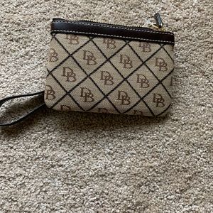 Dooney and Bourke wristlet NWT